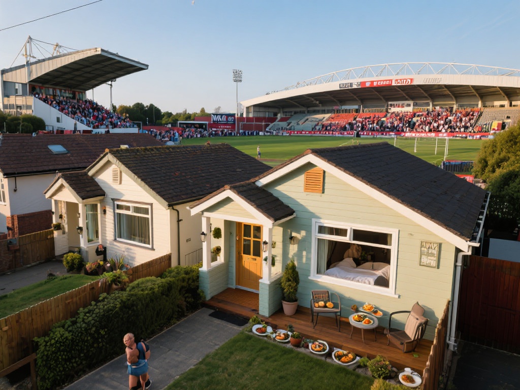 对于喜欢独特住宿体验的朋友，MK体育场附近的特色民